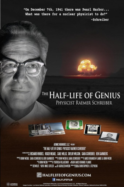 the half-life of genius physicist raemer schreiber cover image