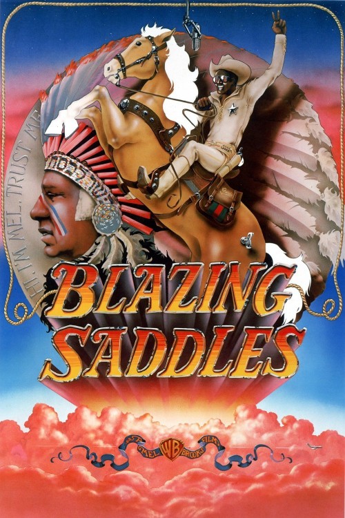 blazing saddles cover image